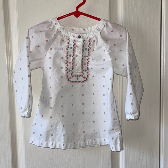 I12 Carters white dress - Picture 1 of 3